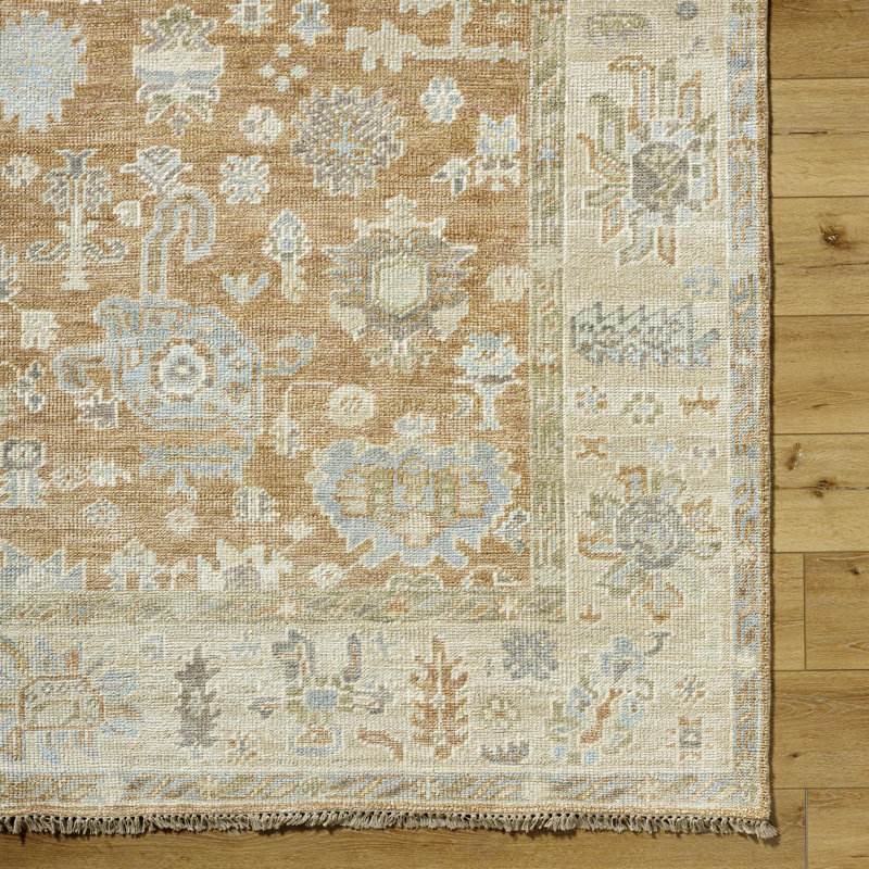 Rectangle Antalya Wool Area Rug, Rectangle 10' x 14'