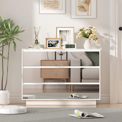 100 cm W Solid Wood Sideboard