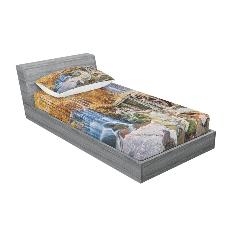 Microfiber Sheet Set, Twin XL Sheet Set with Fitted Sheet
