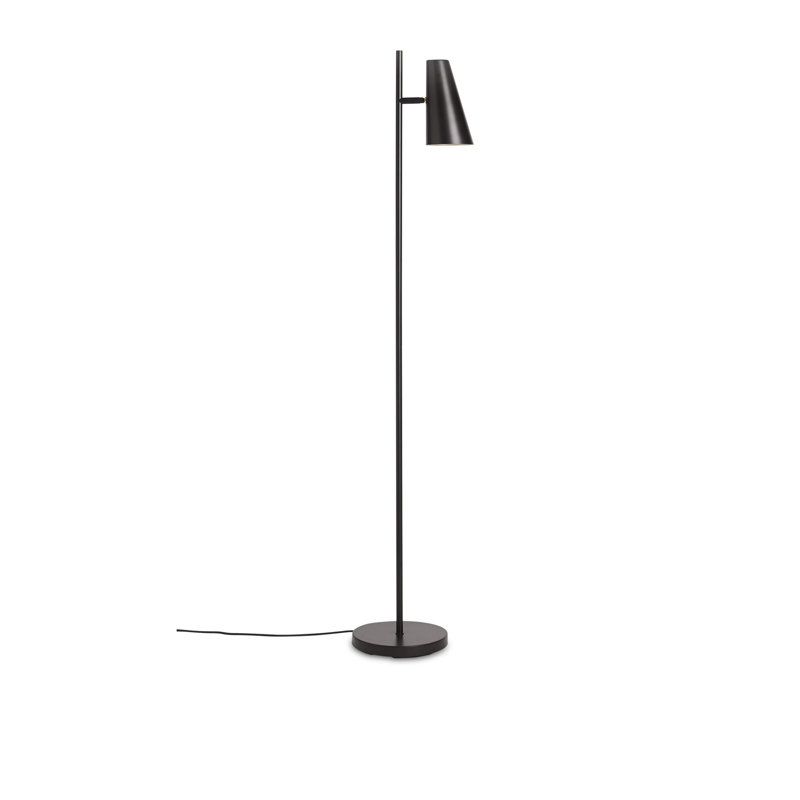 Cono Floor Lamp, Black, Black