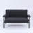 Upholstered Loveseat Sofa