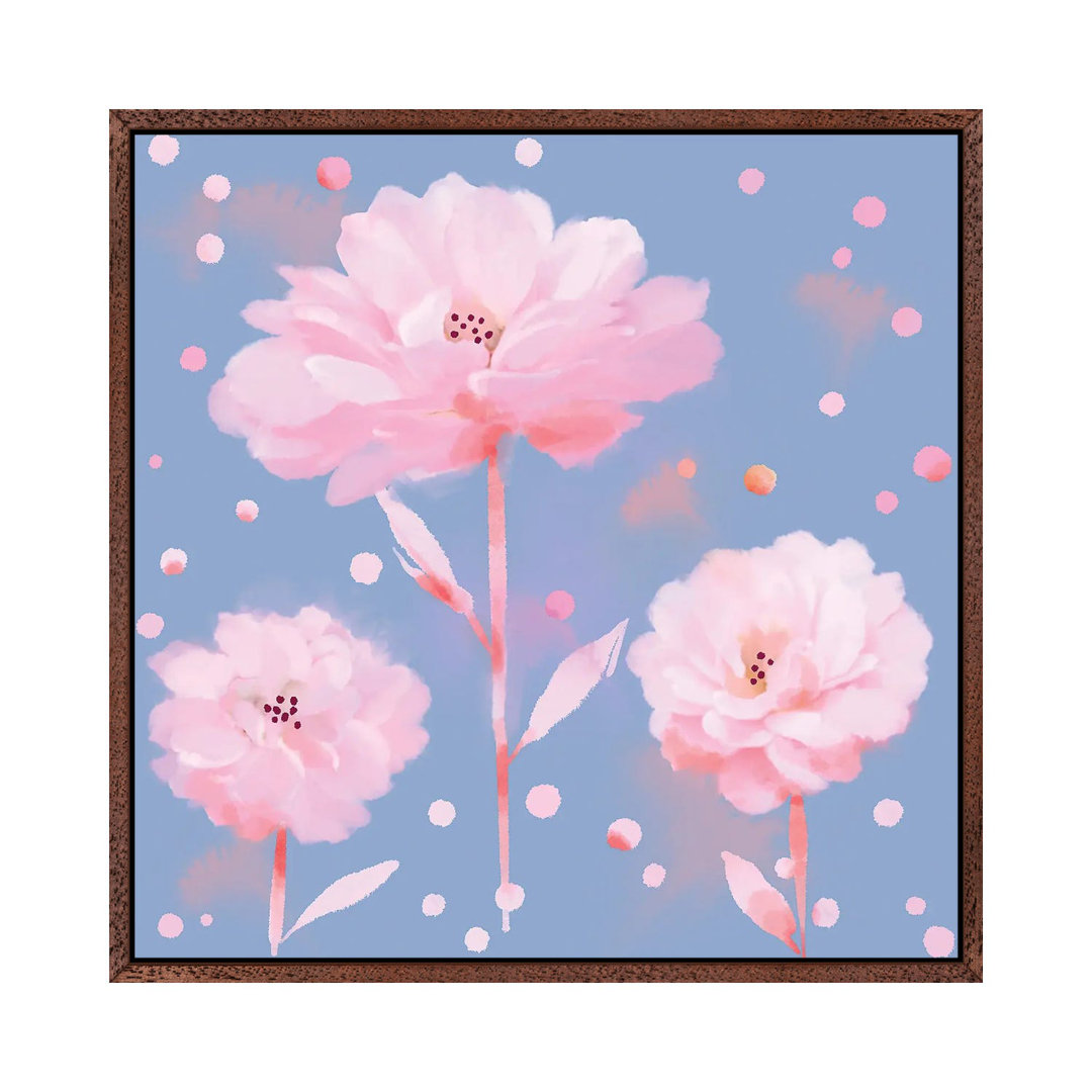 Bloom Pop von Thomas Little - Galerie-verpackte Leinwand Giclée