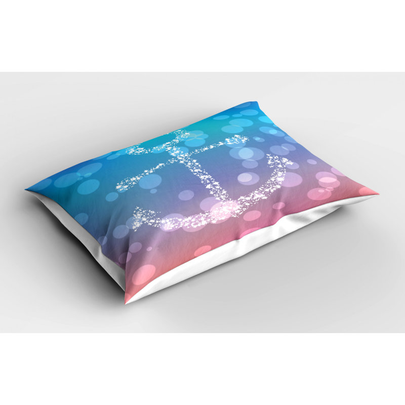 Starry Polyester Geometric Sham Set, Twin