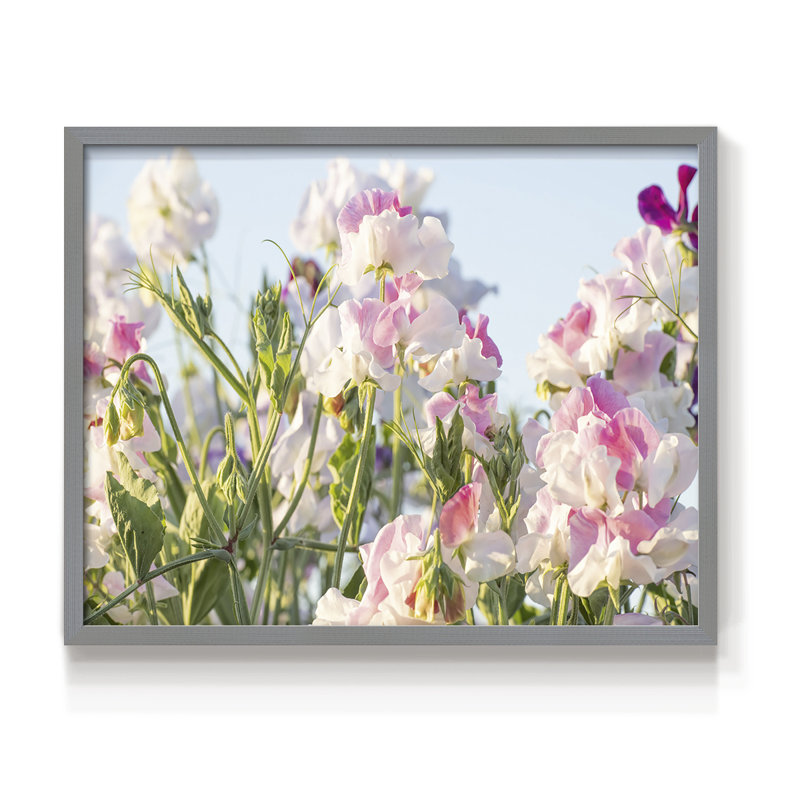 Printemps tout autour - impression encadrée - réversible, Gris, H 11 po x l 14 po