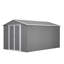 Remise de rangement extérieure l 8 pi x P 12 pi avec portes doubles verrouillables (96 pieds carrés)