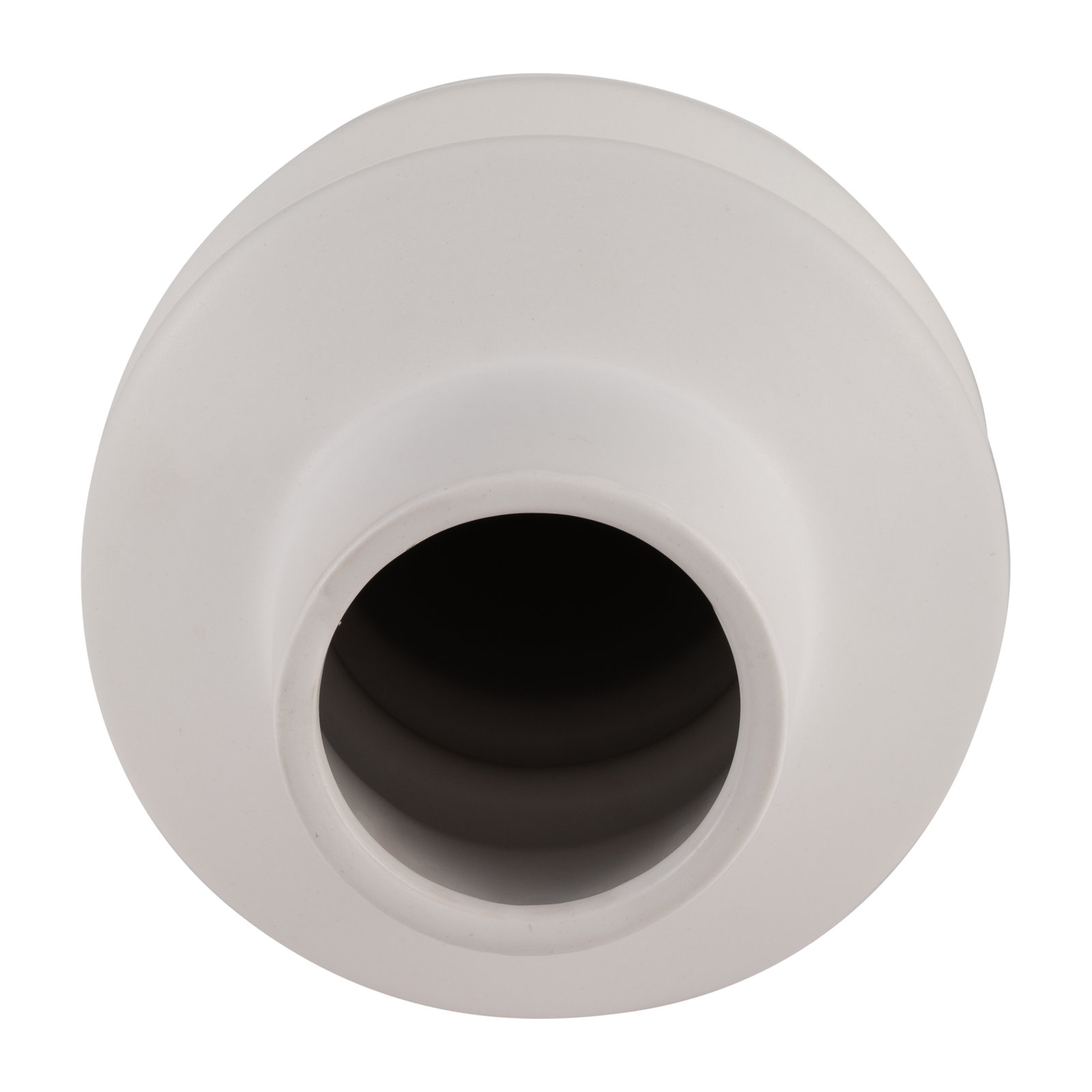 Foxhill Sculptural Modern Vase, White
