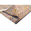 Tapis de zone en laine jaune/beige 3 pi 7 po x 5 pi 2 po one-of-kind-noué la main