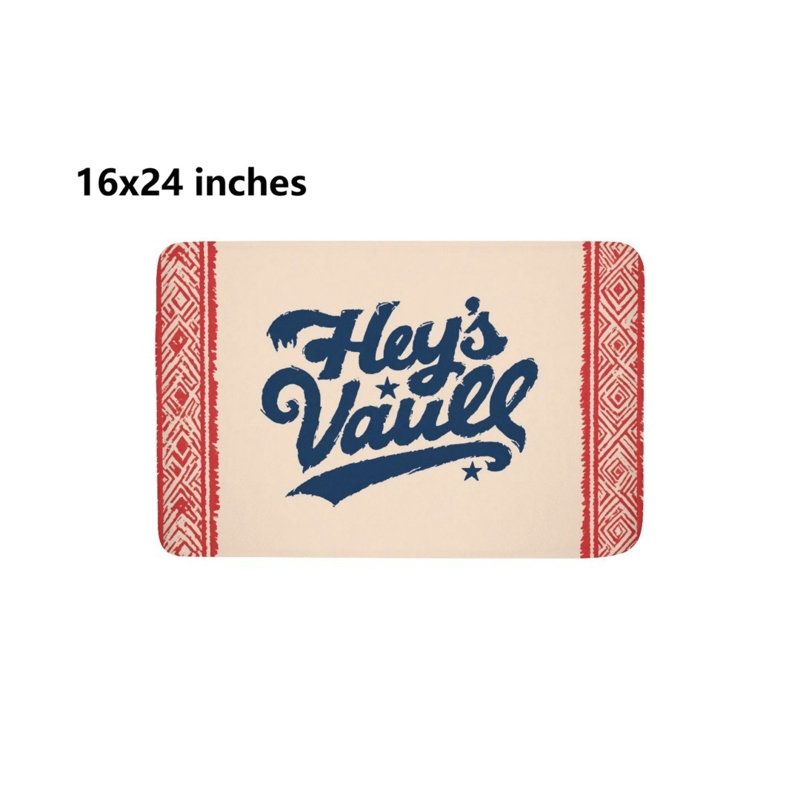 Tapis pour salle de bain Hey's Vault, 16 x 24
