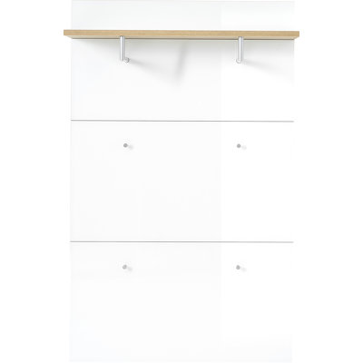 Edisson Wall 4 - Hook Wall Mounted Coat Rack