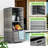Rattan Pool Towel Rack Wicker Deck Box Waterproof Storage Organizer-110434378