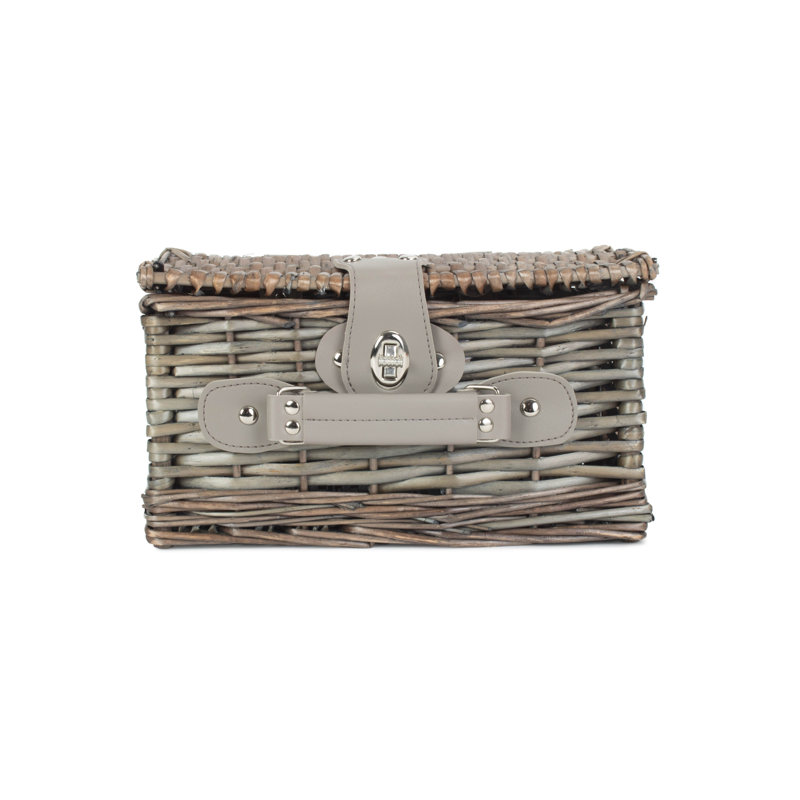 Wicker Small Chest Storage Hamper Basket