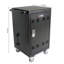 Station de charge mobile, chariot de charge mobile et armoire pour ordinateurs portables 30 tablettes avec serrure à combinaison - noir