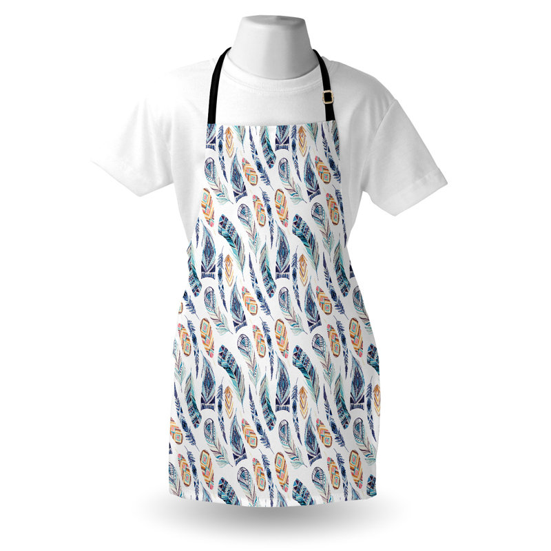 No Pattern Bib Apron