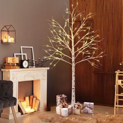 Lighted Artificial Christmas Tree