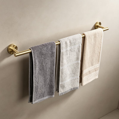 Porte-serviettes en acier inoxydable Premium