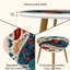 Ensemble de 2 tables basses gigognes Triangle