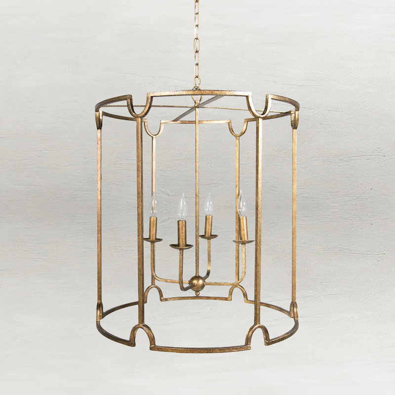 Lustre tambour 4 lumières Stella
