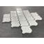 3" x 3" Porcelain Arabesque Mosaic Tile-87889832