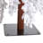 9' H Santa Hat White/Red Artificial Christmas Tree Prelit with 600 LED Lights