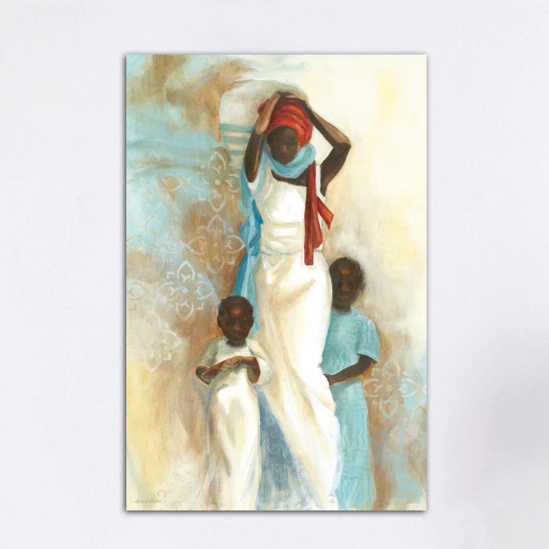 « power of love ii » par carol robinson, reproduction d’art, H 40 po x l 26 po x P 1,5 po, Toile tendue