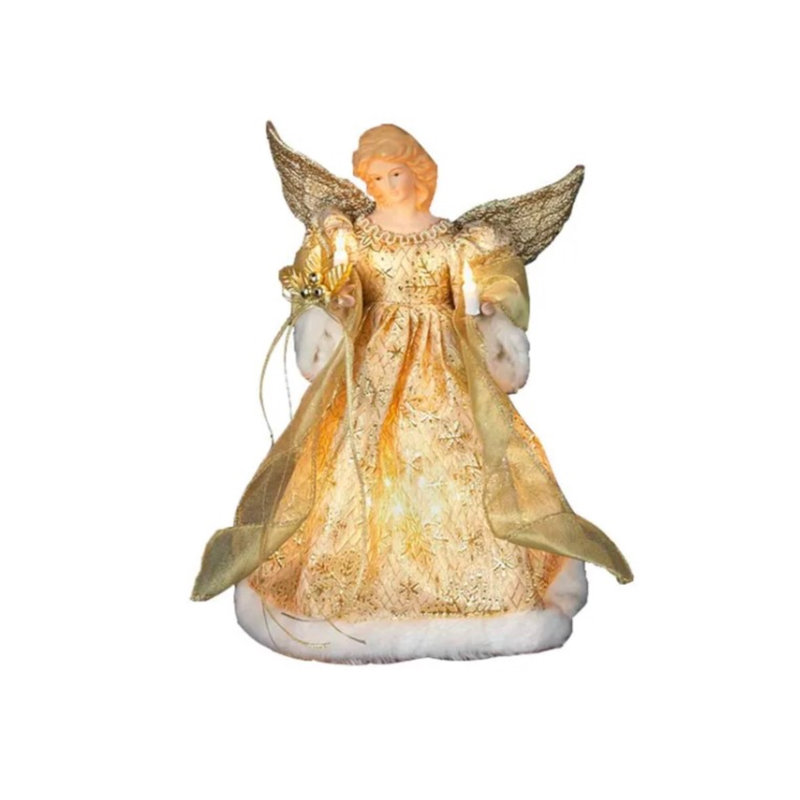 Habillez le sommet d'un arbre d'ange