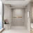 44 - 48 In. W X 72 H Shower Door, Double Sliding Semi-, Tempered Glass, , Seals, Stable Frame 44" 48" 72", Glass 1/4", Scratch Protection, Customizable For Walk-In