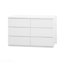 Commode 6 tiroirs Modern White-1435520593