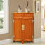 Armoire de coin en bois de cerisier