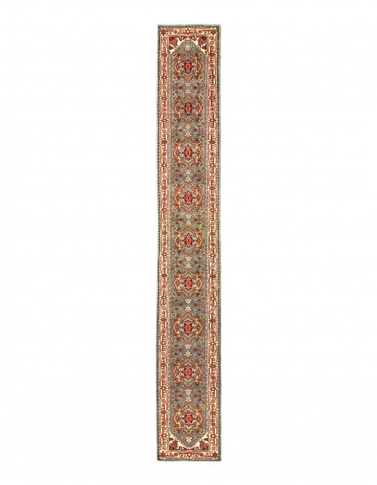 Tapis de couloir unique 2 pi 6 po x 20 pi Dirce
