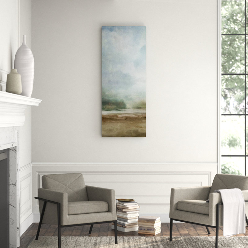Farm Field I Print by Guseul Park, Glass Coat, 60" H x 24" W