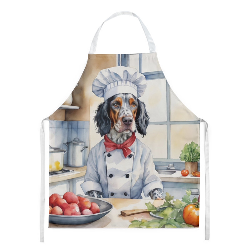 No Pattern Bib Apron
