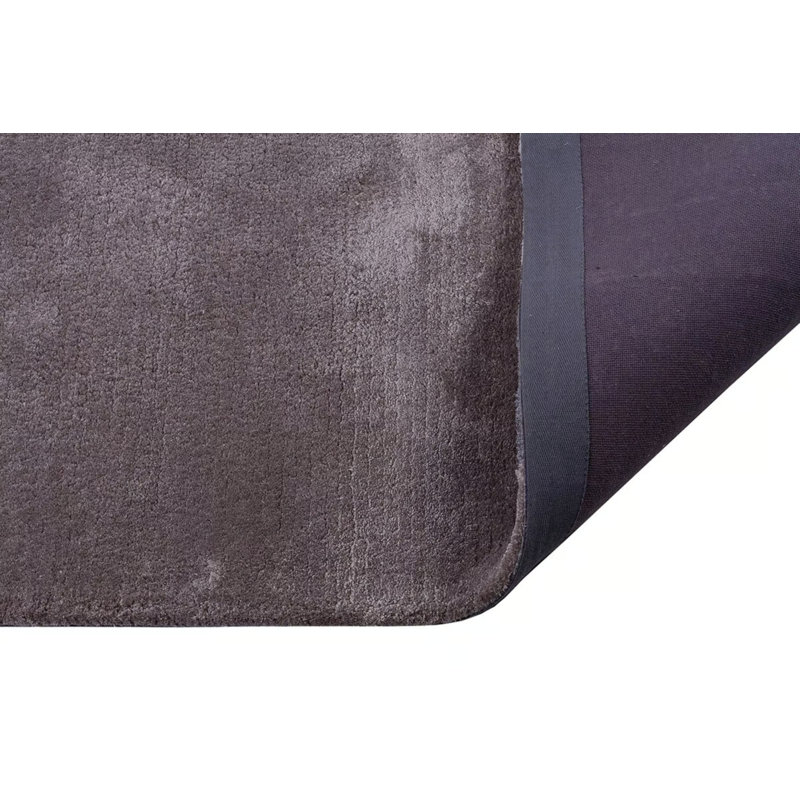 Tapis gris tissé à la machine à motif de rayures spécial gris anthracite Special Design