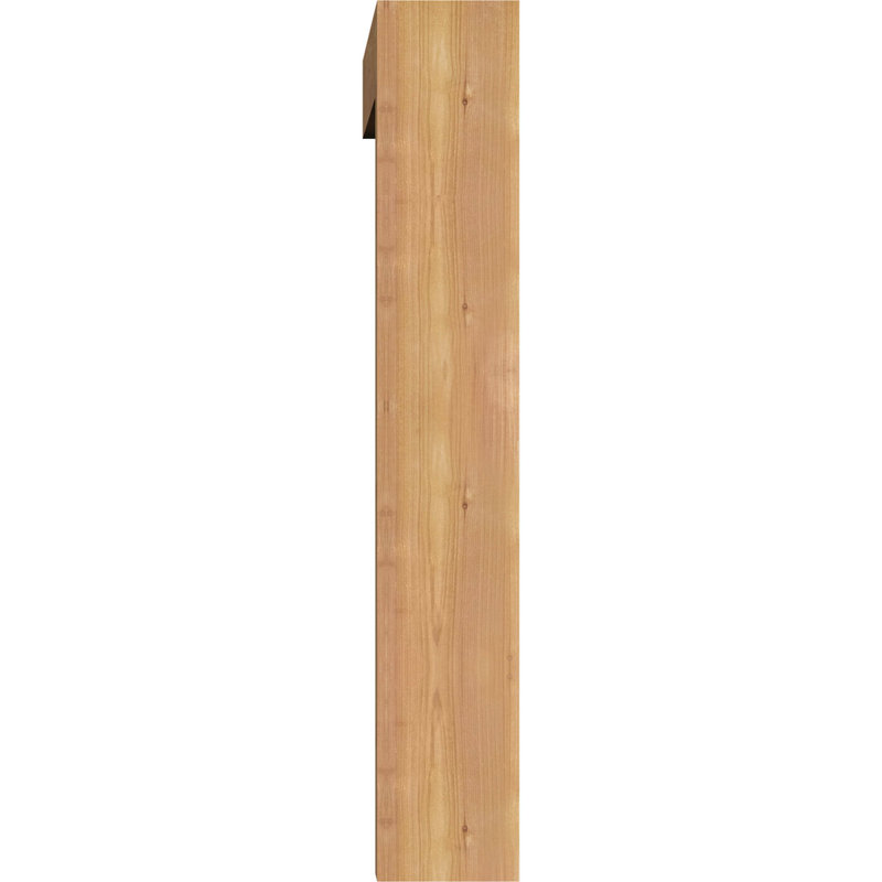 Support Funston Block avec support décalé, 24 x 30, Cèdre rouge occidental de l 5 1/2 po (lisse)