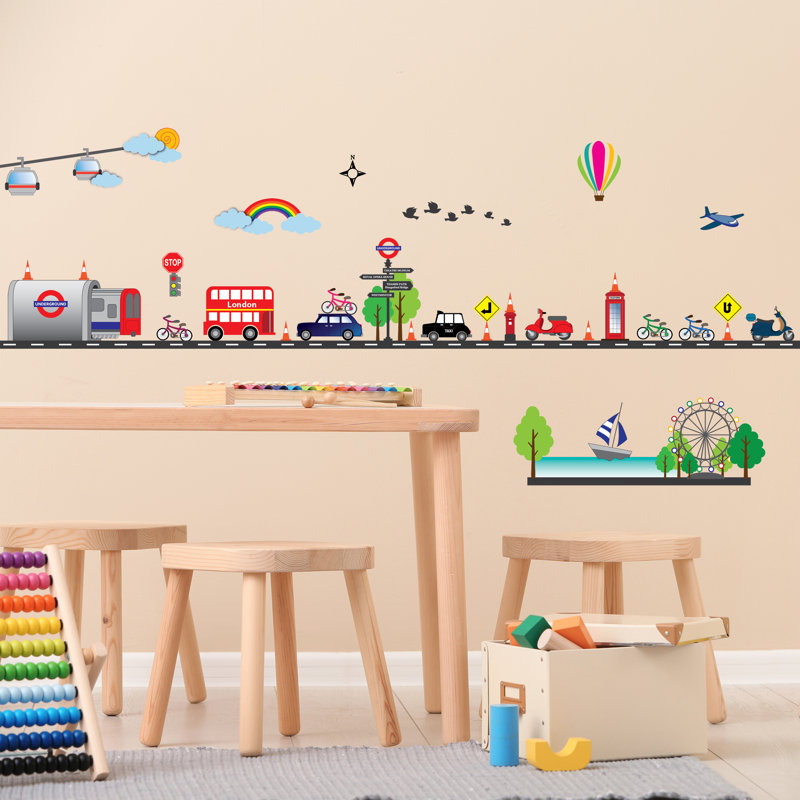 Transport Kids Wall Sticker
