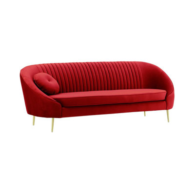 Kooper 3 Seater Velvet Sofa