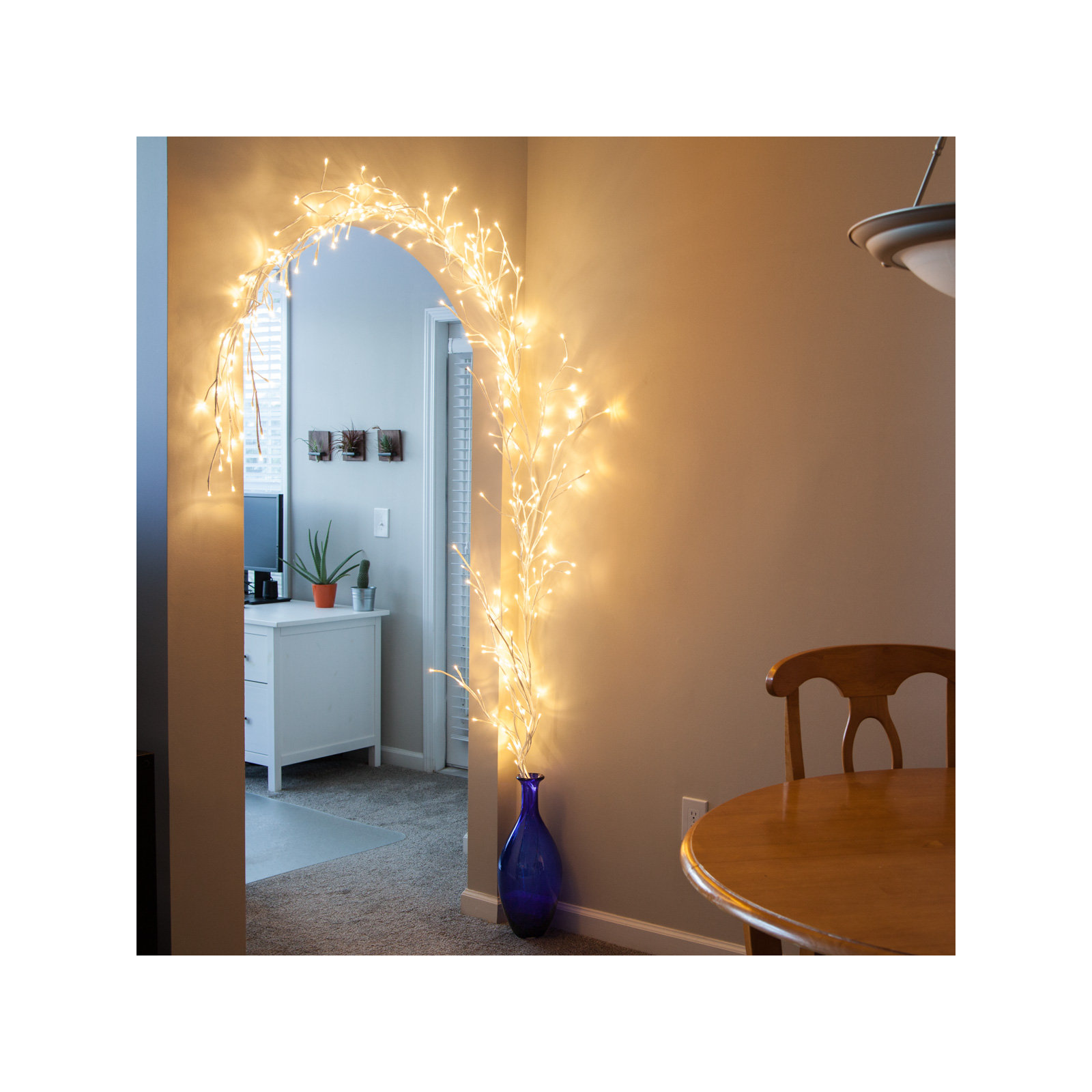LED Climbing Vine Lighted Trees & Branches, Warm White