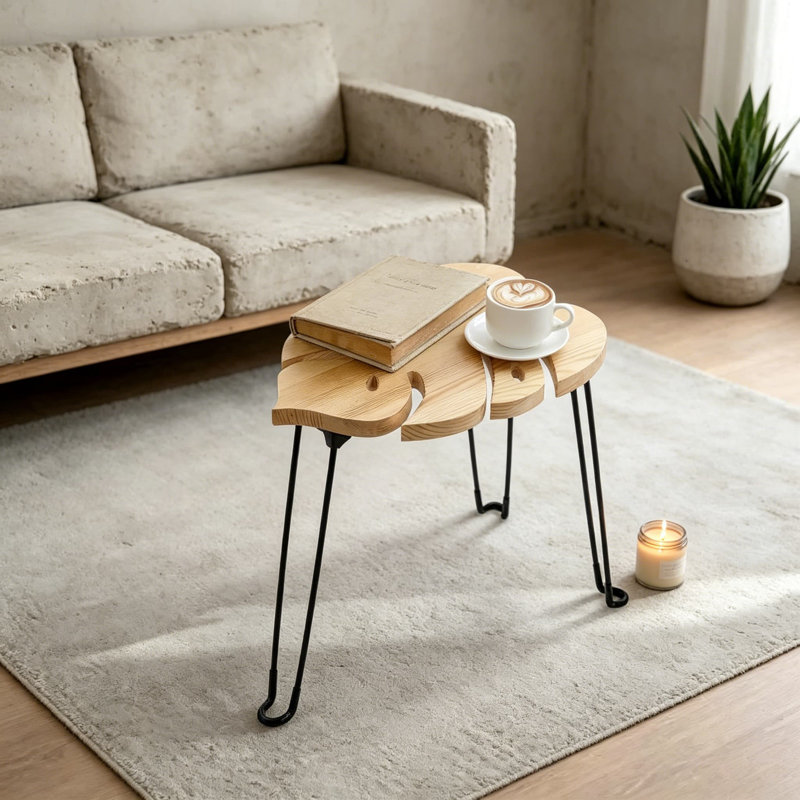 Table d'appoint Monstera Leaf