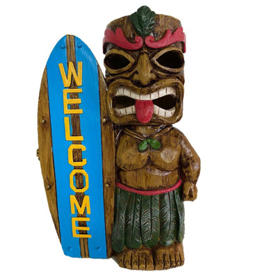 Fiqirete Resin Tiki Welcome Status