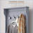 Hall Tree with Storage Bench, 3-In-1 28" Entryway Coat Rack &amp; Shoe Storage, Gray | Gray | Coat Racks-679057106