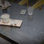 Table et chaises de style industriel