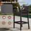Ensemble de 2 tabourets de bar de patio de 30 po avec coussins, chaises de bar en osier pour la cour, le jardin ou le bord de la piscine-2098771615