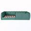 Lit double tapissier sur pied-2051343696