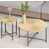 Oak Natural Wood/Antique White selected