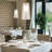 1-Light 6.1" W Dimmable Bell Pendant Light with Glass Shade-67799082