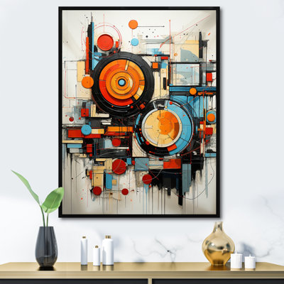 Fradel Futuristic Fusion III On Canvas Print