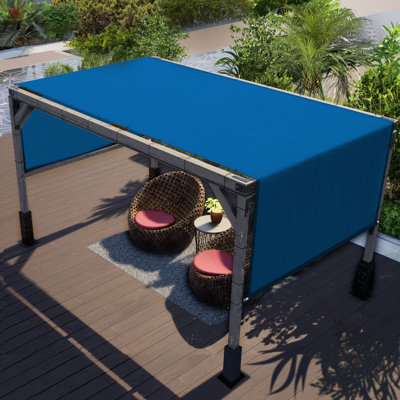 Colourtree Pergola Cover High Density Shade Replacement Canopy with Stainless Steel Weighted Rod