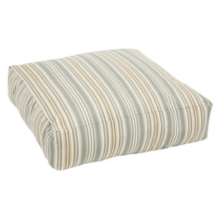 Zoa Striped Indoor/Outdoor Reversible Throw Pillow