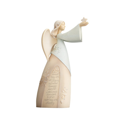 Enesco Foundations Loved Ones Stars Bereavement Angel Figurine 9 Inch