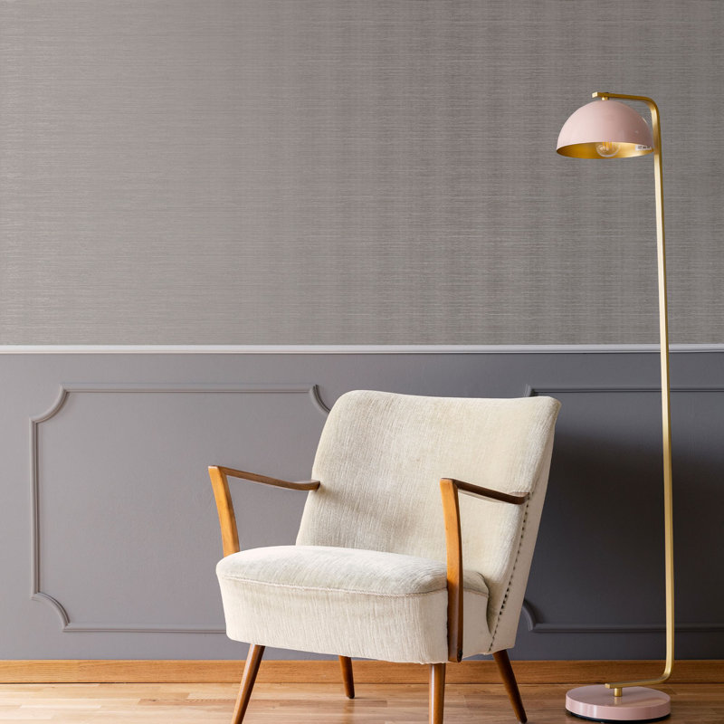 Boutique Gilded Texture Wallpaper, Grey