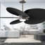 Alessandra - Ventilateur de plafond à cinq pales - DEL intégrée-103363421-103363409